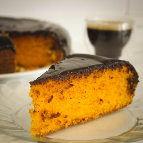 Brazilian Chocolate Coffee Flan Cake | Bake to the roots